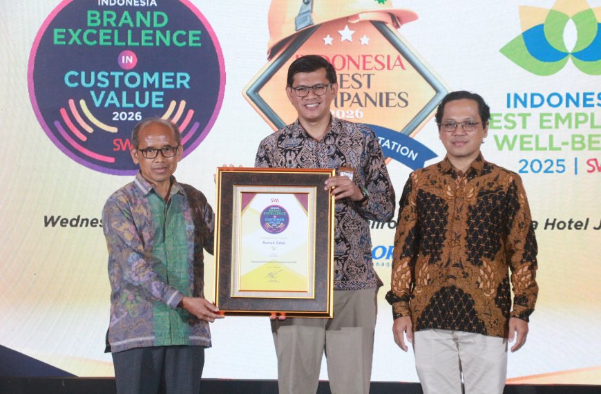 Rumah Zakat Raih 2 Penghargaan SWA 2026