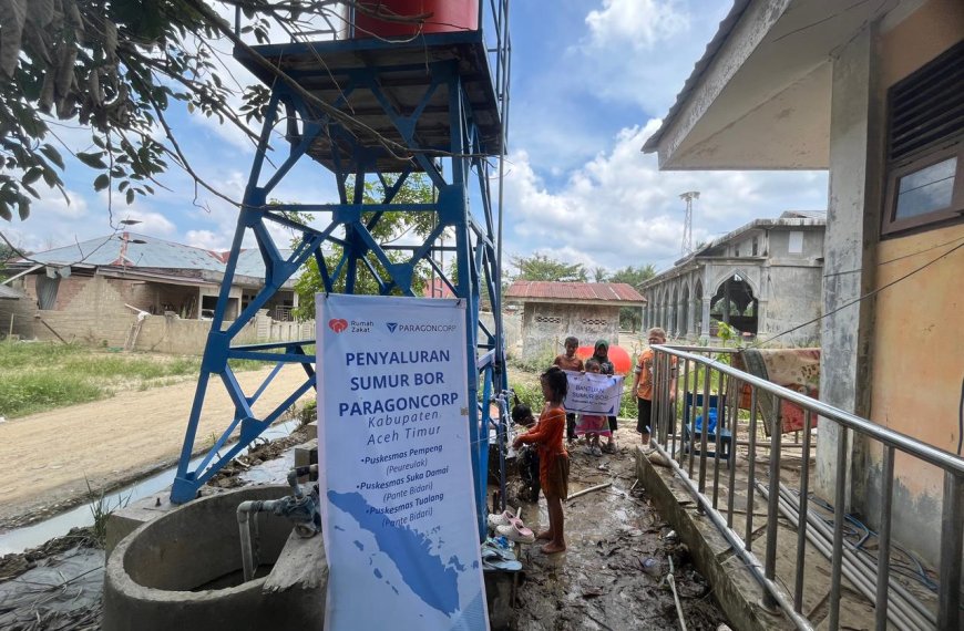 ParagonCorp dan Rumah Zakat Salurkan Sumur Bor&hellip;