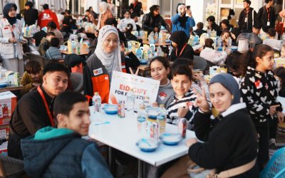 Hadirkan Keceriaan, Rumah Zakat Gelar Kegiatan untuk Anak-Anak Palestina di Mesir