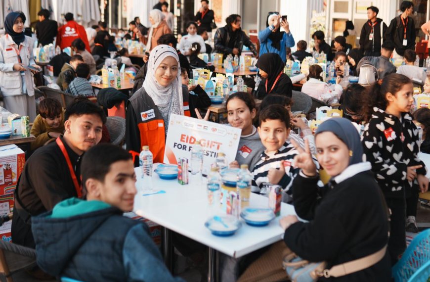 Rumah Zakat Hadirkan Keceriaan untuk Anak Palestina di Mesir