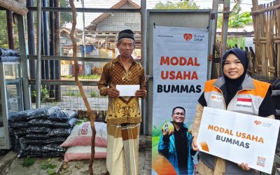 Dorong Usaha Warga, Rumah Zakat Salurkan Bantuan Modal BUMMas di Indramayu