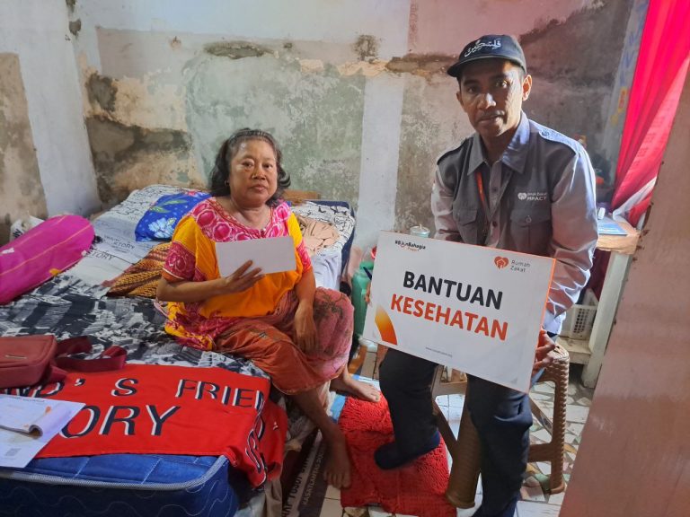 Ringankan Biaya Pengobatan, Rumah Zakat Salurkan Bantuan Kesehatan untuk Lansia dan Dhuafa di Cilegon