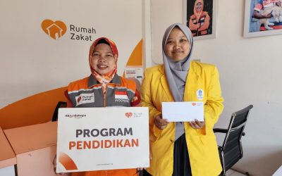 Dukung Mahasiswi Pejuang Mimpi, Rumah Zakat Salurkan Bantuan Pendidikan di Lampung