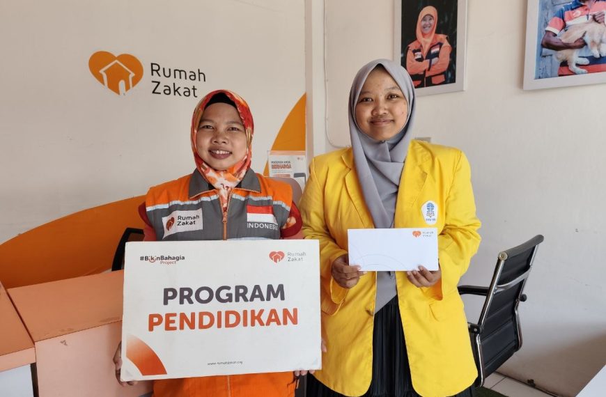 Rumah Zakat Bantu Mahasiswi Pejuang Mimpi