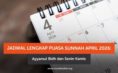Jadwal Lengkap Puasa Sunnah April 2026: Ayyamul Bidh dan Senin Kamis