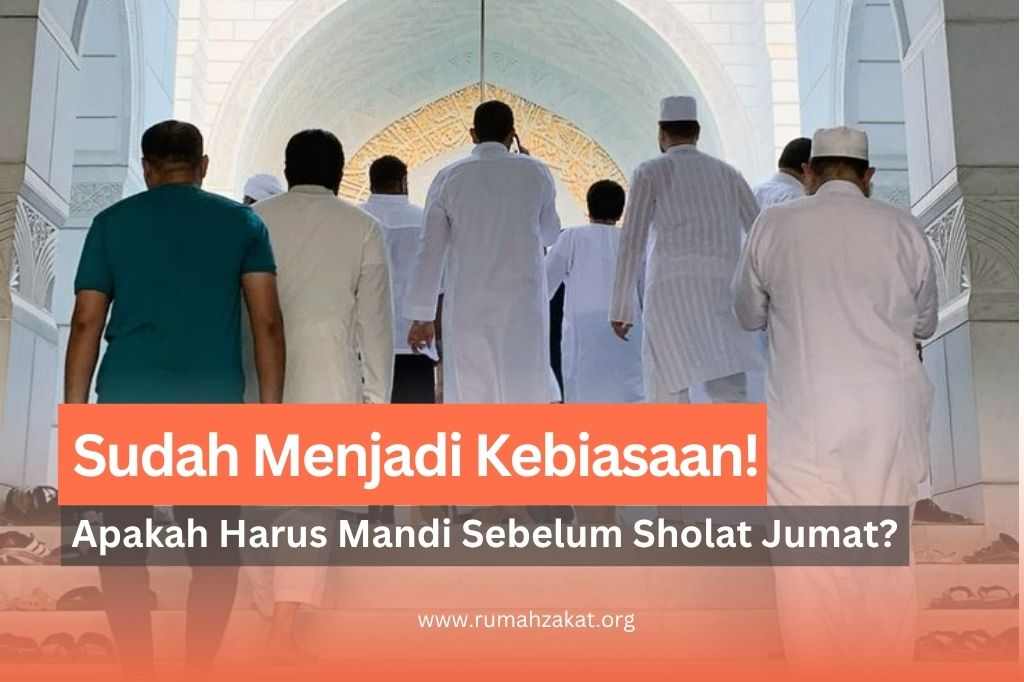 apakah sholat jumat harus mandi