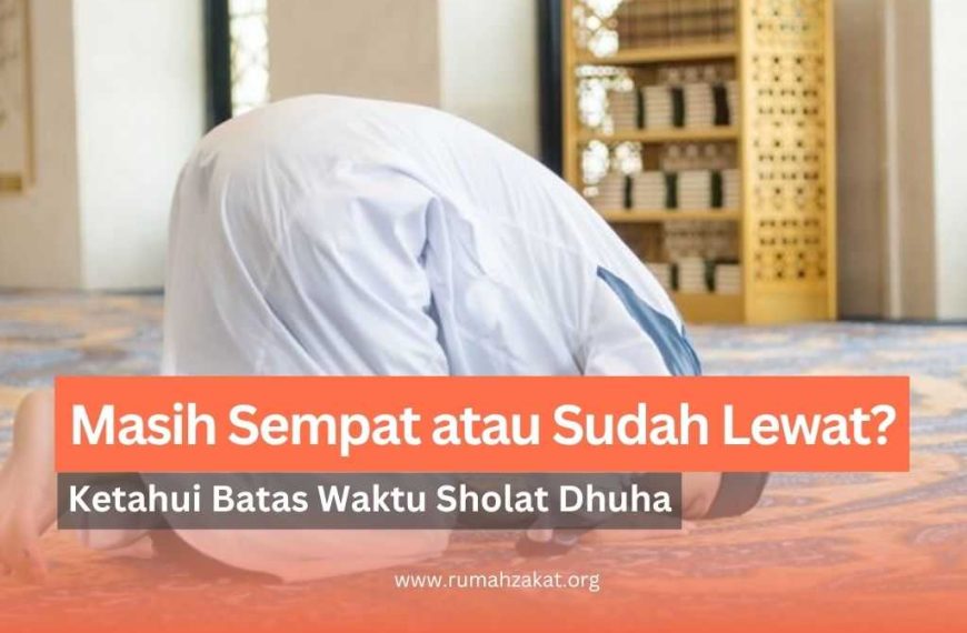 batas sholat dhuha jam berapa
