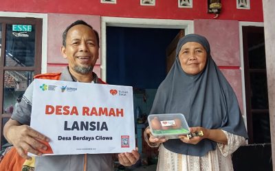 Peduli Kesehatan Lansia, Relawan Inspirasi Rumah Zakat Salurkan PMT untuk 30 Penerima Manfaat di Cilowa