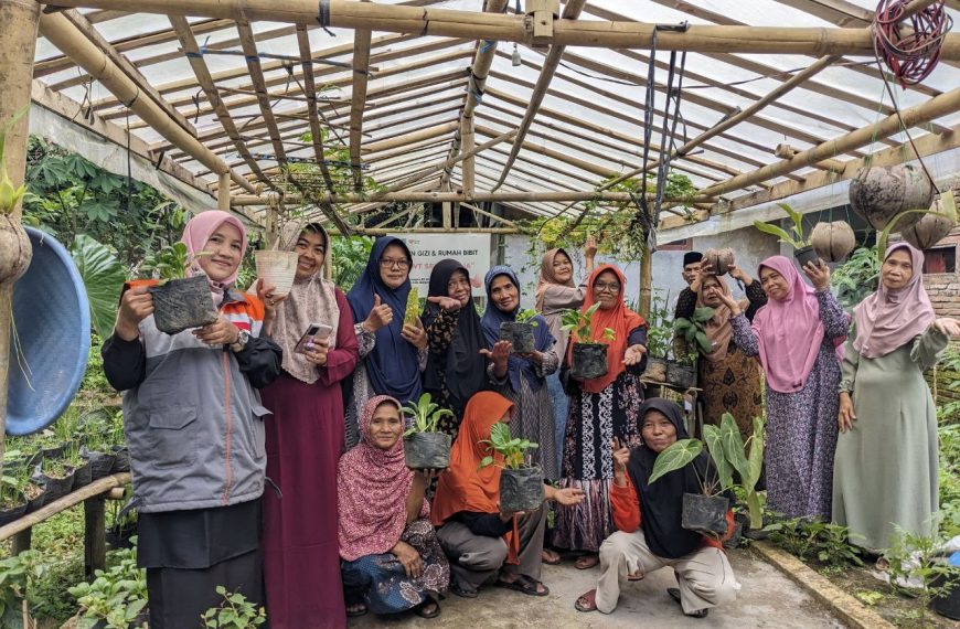 Kebun gizi Rumah Zakat Banjarnegara bantu cegah stunting dan tingkatkan ketahanan pangan keluarga desa.