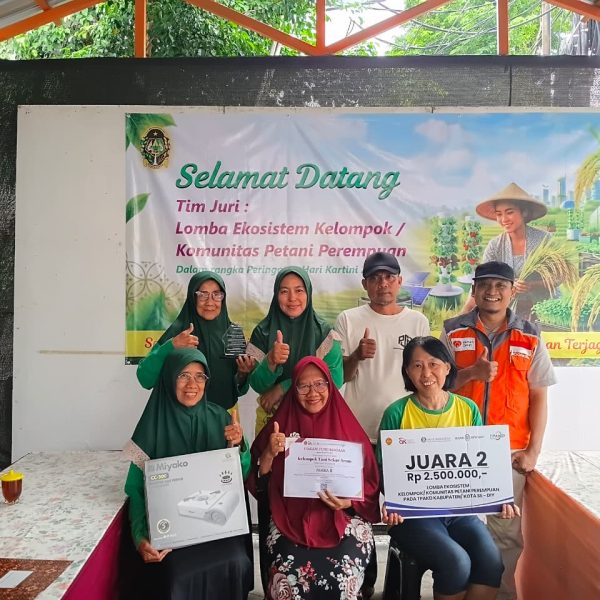 Poktan Sekar Arum binaan Rumah Zakat meraih juara 2 tingkat provinsi pada Hari Kartini, bukti keberhasilan pemberdayaan masyarakat berbasis pertanian.