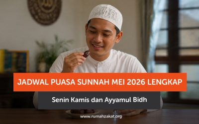 Jadwal Puasa Sunnah Mei 2026 Lengkap: Senin Kamis dan Ayyamul Bidh