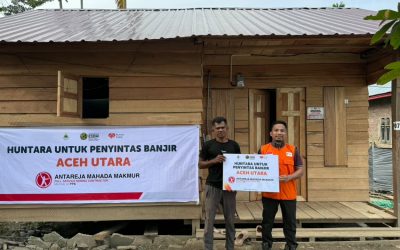 PT Antareja Mahada Makmur dan PT Putra Perkasa Abadi Bersama Rumah Zakat Bangun Hunian untuk Korban Banjir Aceh