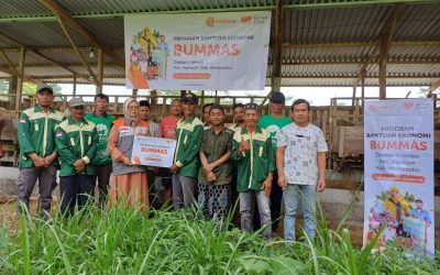 Nasabah SeaBank Salurkan Bantuan Modal BUMMas Melalui Rumah Zakat Untuk Penguatan Usaha Peternakan