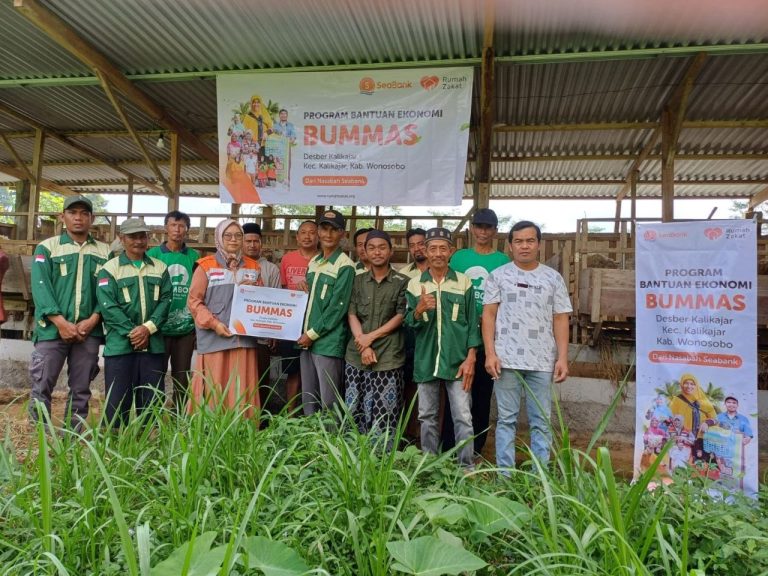 Nasabah SeaBank Salurkan Bantuan Modal BUMMas Melalui Rumah Zakat Untuk Penguatan Usaha Peternakan