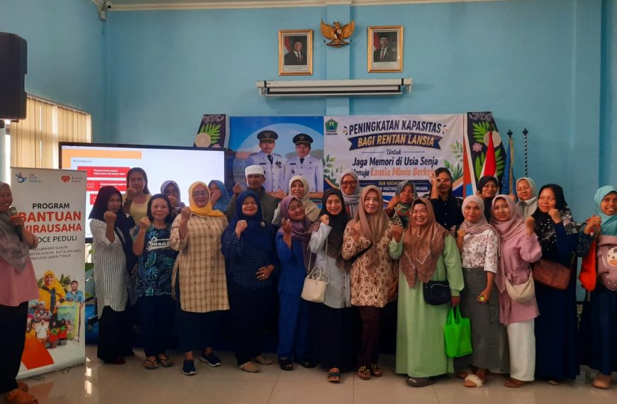 Rumah Zakat menggelar edukasi wirausaha bagi penerima program OK OCE Peduli di Malang untuk meningkatkan pengetahuan marketing dan pengembangan usaha.
