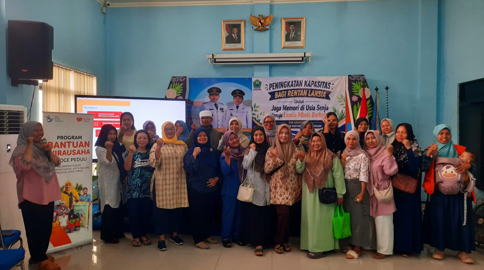 WhatsApp Image 2026-05-29 at 09.56.06 Rumah Zakat menggelar edukasi wirausaha bagi penerima program OK OCE Peduli di Malang untuk meningkatkan pengetahuan marketing dan pengembangan usaha.