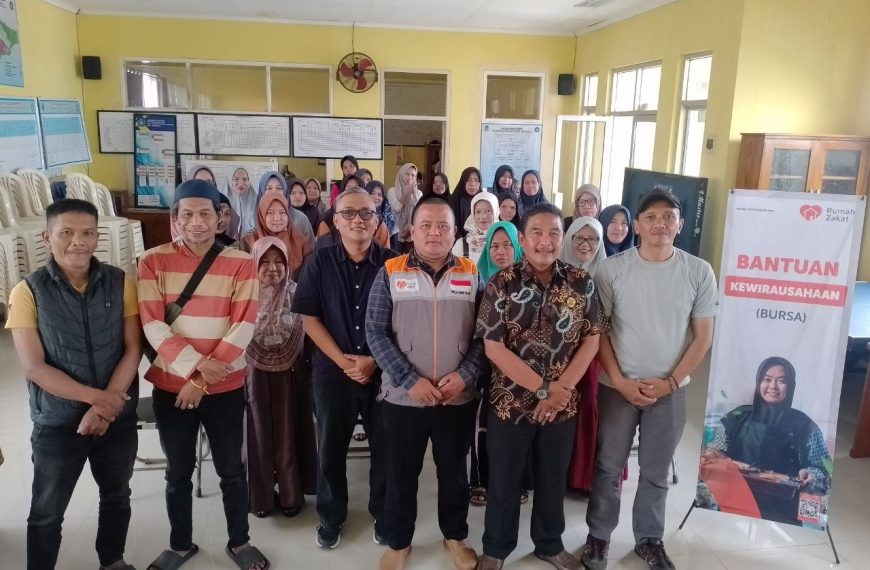 pelatihan kewirausahaan Rumah Zakat di Sukamulya