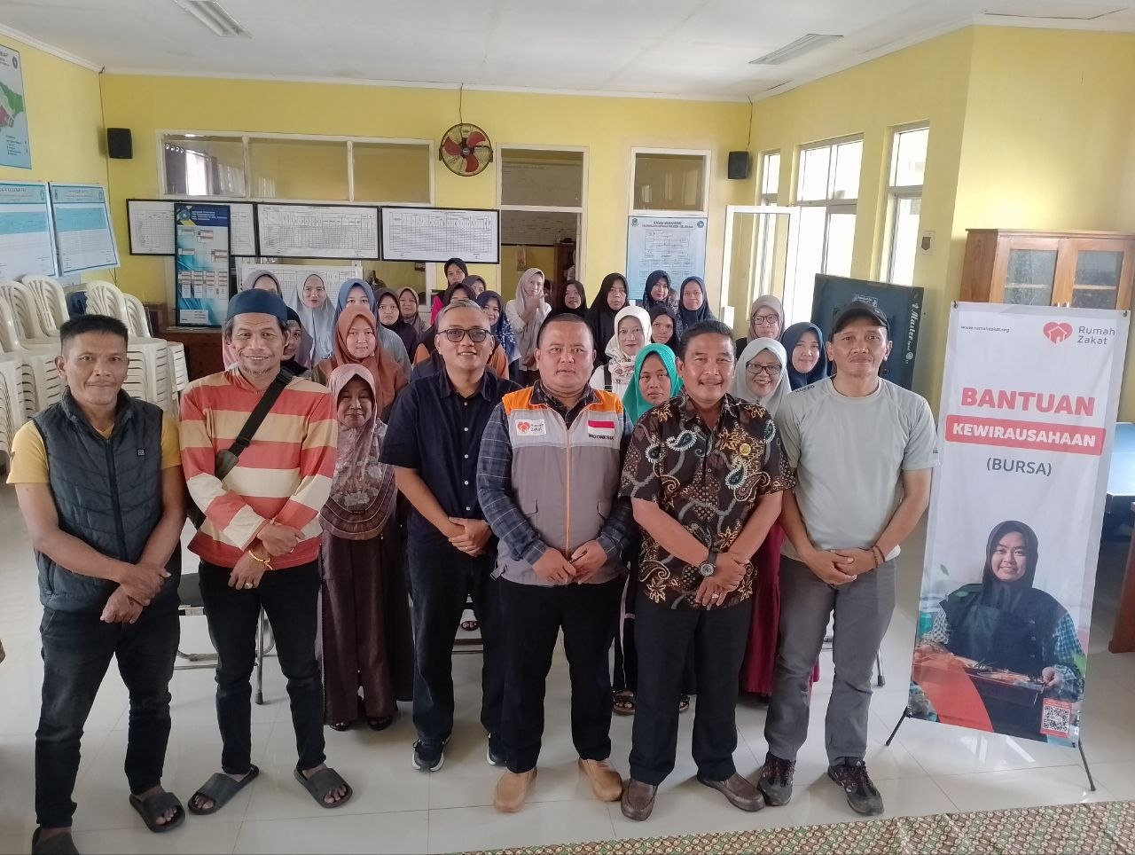 pelatihan kewirausahaan Rumah Zakat di Sukamulya