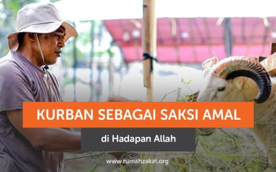 Kurban Sebagai Saksi Amal di Hadapan Allah