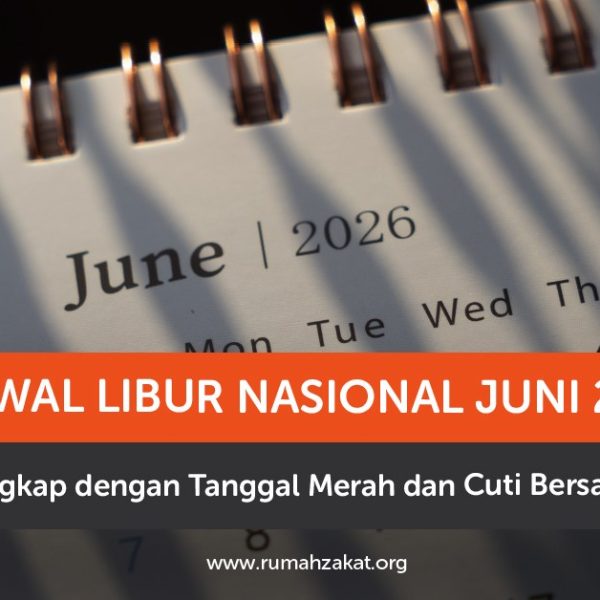 Simak jadwal libur nasional Juni 2026 lengkap dengan tanggal merah, cuti bersama, dan daftar long weekend terbaru di Indonesia.