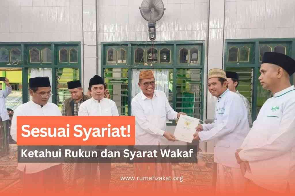 rukun dan syarat wakaf