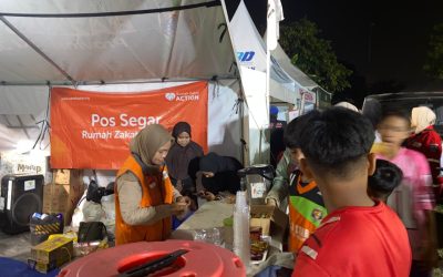 Rumah Zakat Action Salurkan Bantuan untuk Korban Kebakaran Permukiman di Kemayoran Jakarta Pusat