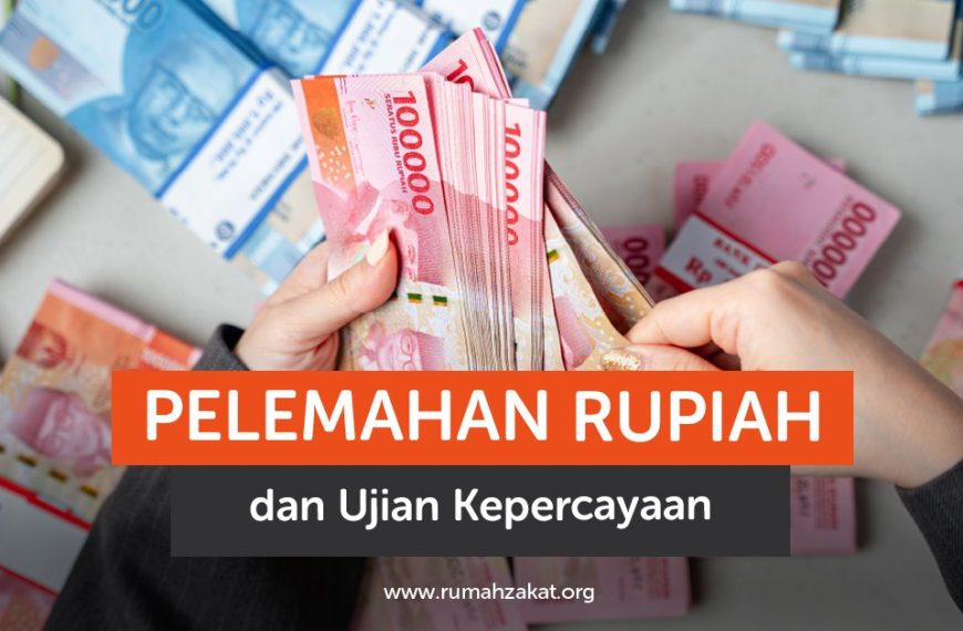 Ilustrasi nilai uang melemah
