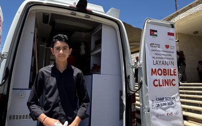 Rumah Zakat Provides Free Healthcare Services for Palestinian Refugees in Camp Dziban, Jordan