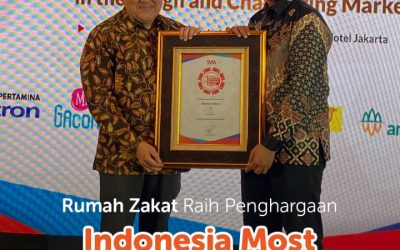 Rumah Zakat Raih Penghargaan Indonesia Most Powerful Brands in Global Market 2026