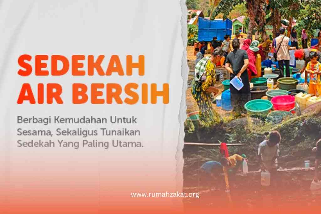 sedekah air bersih