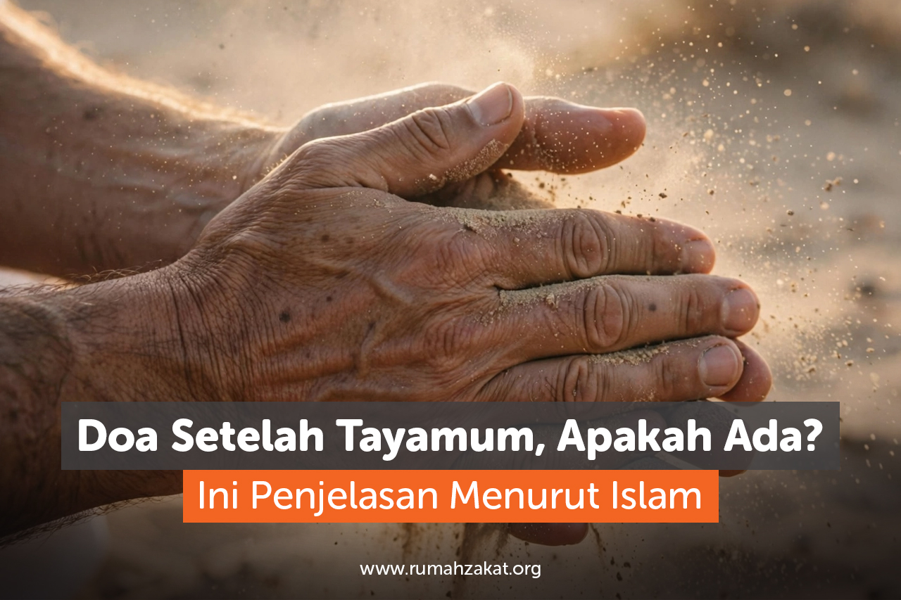 Tayamum Ilustrasi Tayamum
