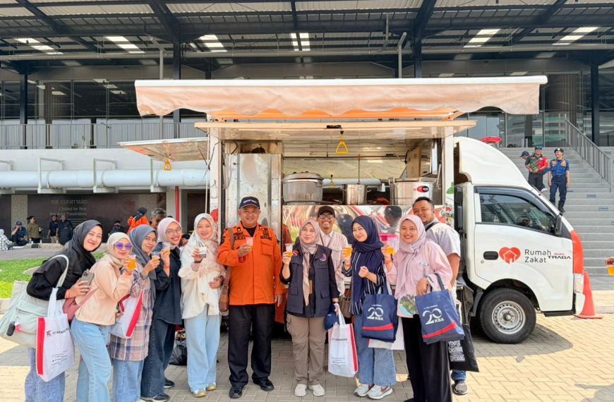 Rumah Zakat menghadirkan Pos Hangat dan Segar pada Indonesia International SAR & Rescue 2026 sebagai dukungan bagi relawan, peserta, dan pegiat kemanusiaan.