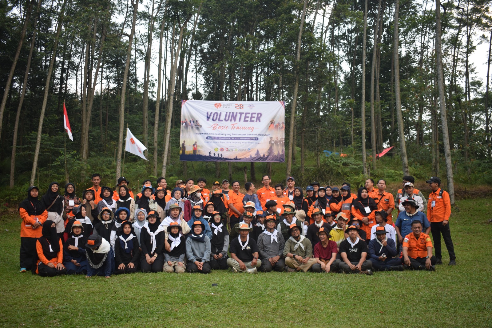 WhatsApp Image 2026-07-15 at 16.19.57 (Rumah Zakat menggelar Volunteer Basic Training (VBT) 2026 selama tiga hari sejak tanggal 10–12 Juli 2026 di Camping Ground Villa Pink, Taman Nasional Gunung Halimun Salak, Kabupaten Bogor.)