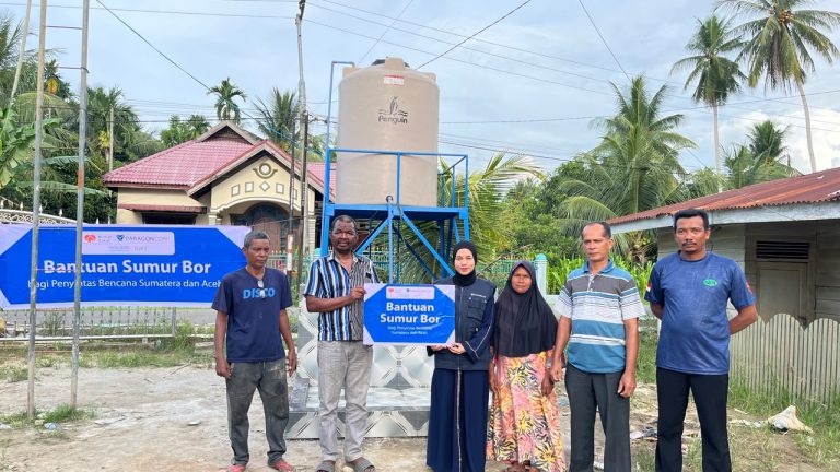Paragon Corp Bersama Rumah Zakat Hadirkan Sumur Bor untuk Pulihkan Akses Air Bersih Warga Bireuen Pascabanjir