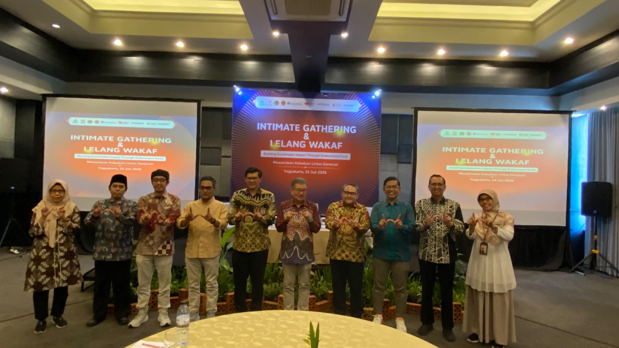 Peserta mengikuti edukasi literasi wakaf produktif yang diselenggarakan Rumah Zakat bersama PT Trimegah Sekuritas di Yogyakarta.