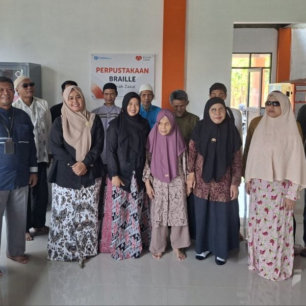 Rumah Zakat Resmikan Perpustakaan Braille di Cirebon