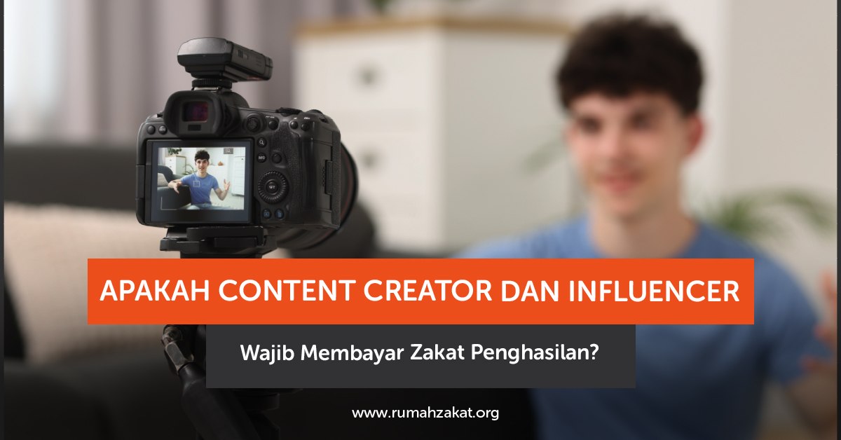 Influencer menghitung zakat penghasilan Influencer menghitung zakat penghasilan