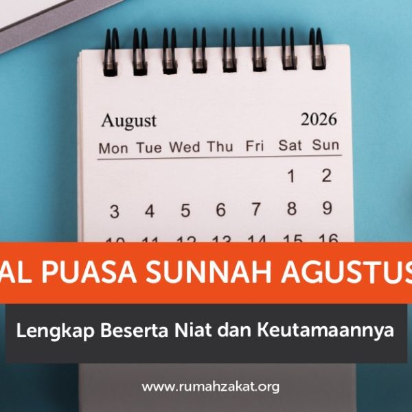 Kalender puasa sunnah bulan Agustus