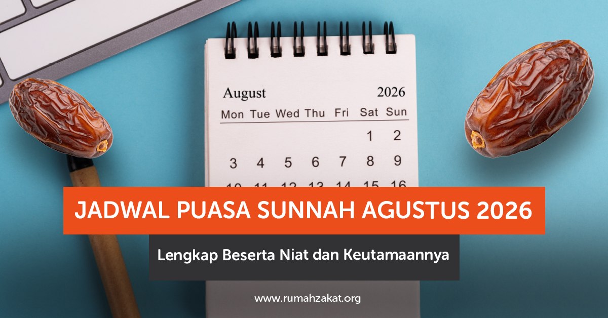 Kalender puasa sunnah bulan Agustus