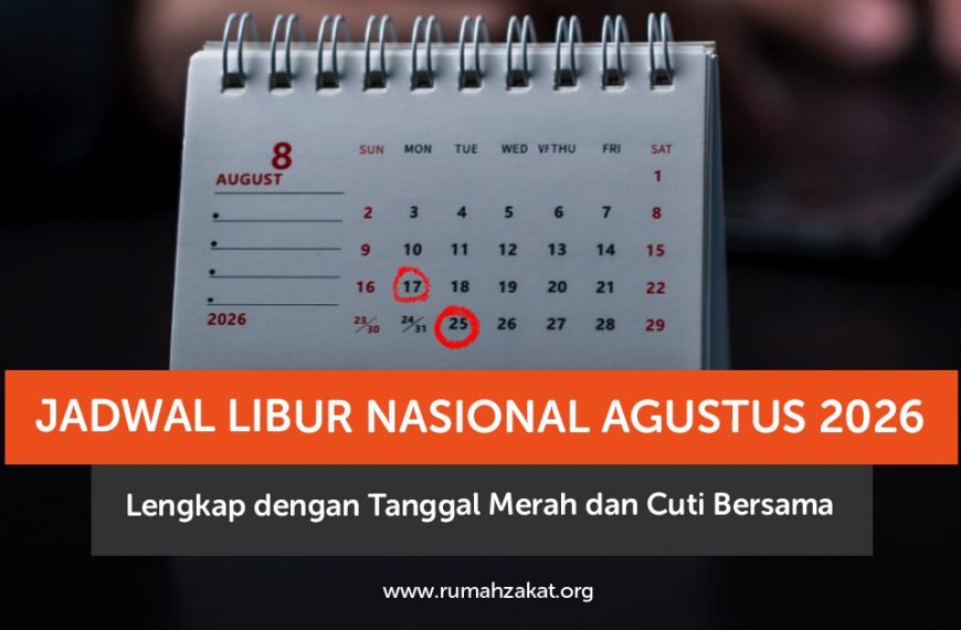 Kalender libur Agustus 2026