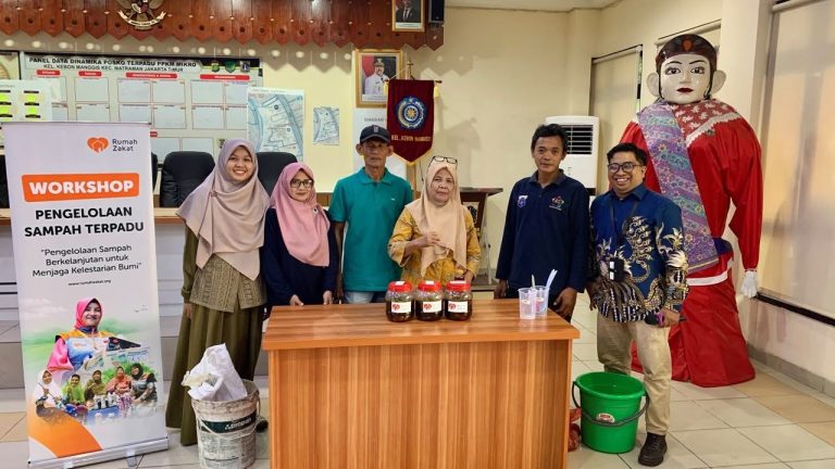 Workshop Pengelolaan Sampah Digelar Rumah Zakat dan PFI di Kebon Manggis