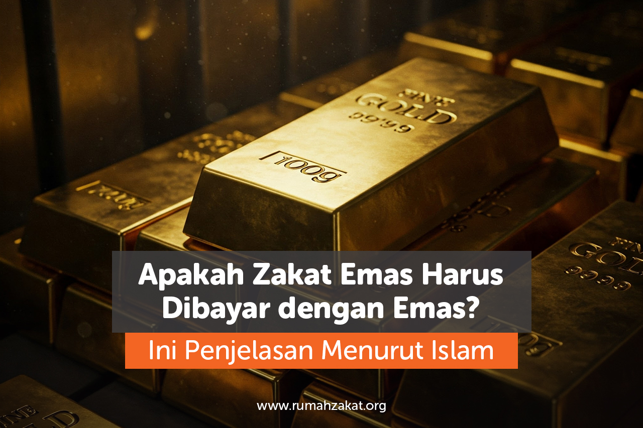 zakat emas ilustrasi emas batangan