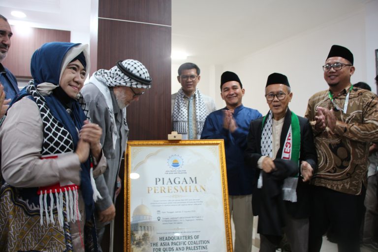 Kantor Pusat Koalisi Asia Pasifik untuk Quds dan Palestina Dibuka di Jakarta