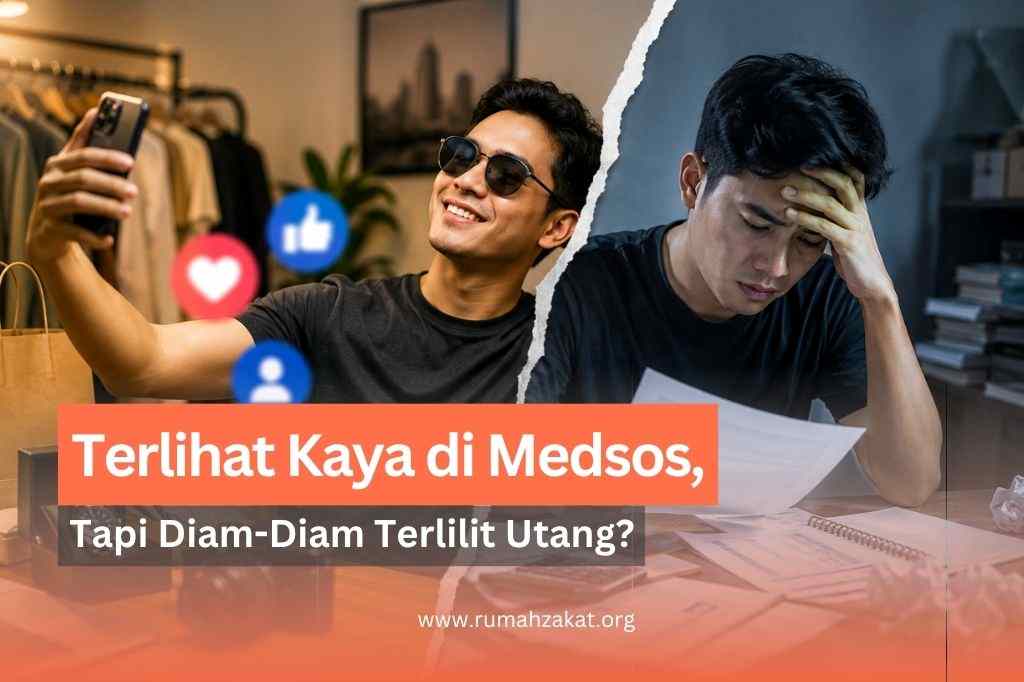 kaya di medsos tapi berutang