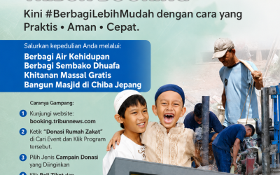 Tebar Kebaikan Lewat Tribun Booking!