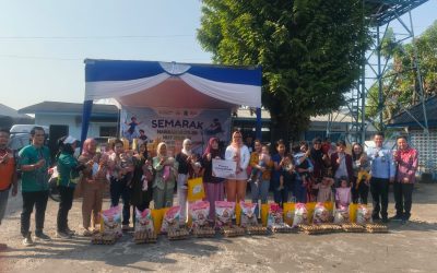 BKKBN Sumsel Gandeng Rumah Zakat Salurkan Bantuan GENTING untuk 11 Penerima Manfaat dalam Rangkaian Kemerdekaan di Palembang