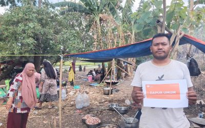 Rumah Zakat Salurkan 800 Paket Makanan Siap Saji untuk Penyintas Gempa NTT