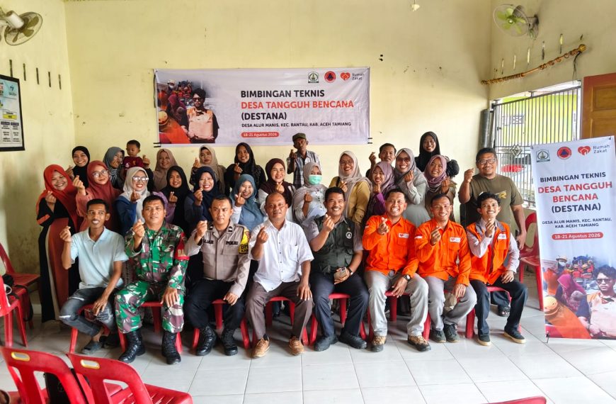 BIMTEK DESTANA Rumah Zakat di Desa Alur Manis Aceh Tamiang