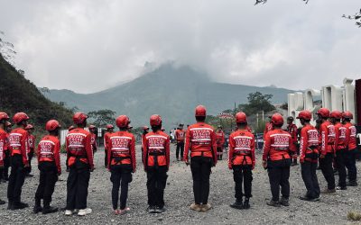 Relawan Rumah Zakat Ikuti Pelatihan Vertical Rescue di Gunung Kelud