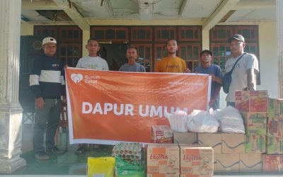 Bantu Pemulihan Penyintas Gempa Nusa Tenggara Timur, Rumah Zakat Hadirkan Dapur Umum di Nagekeo